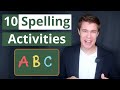 10 spelling activities for english class eslgame spelling