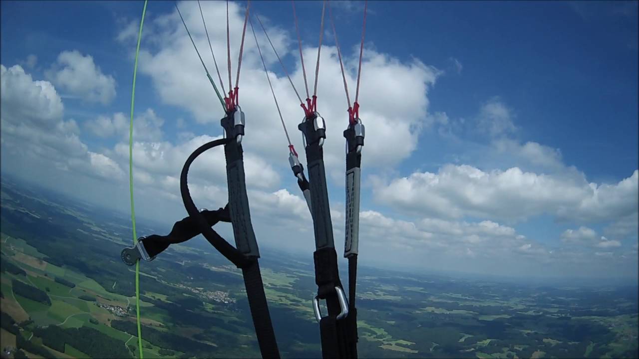 Gleitschirm-Windenschlepp Siegritz 06. Juni 2016