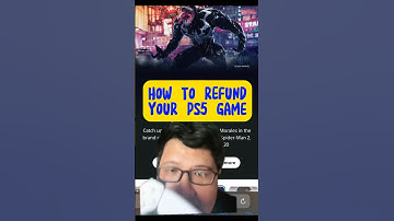 How to request a refund for a PS5 game?