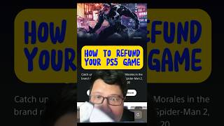 How to request a refund for a PS5 game?
