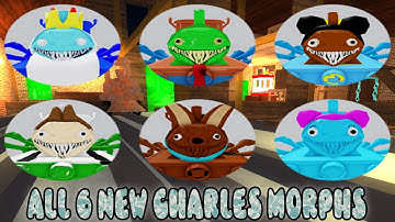 UPDATE - How To Find ALL 6 NEW CHARLES MORPHS in Choo Charles Morphs