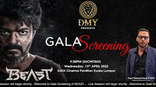 LIVE Beast Gala Screening @DadiCinemaPavillion KL Malaysia | Thalapathy Vijay|Malaysia Vijay Fans