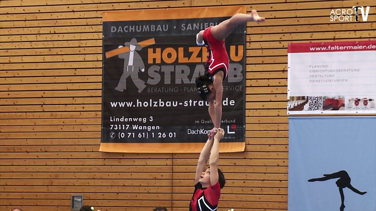 Acro Cup Albershausen 2013 Mixed Pair Balance Youth Torino Italy - Martino, Saffiotti