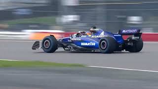 Williams FW47 first laps at Silverstone