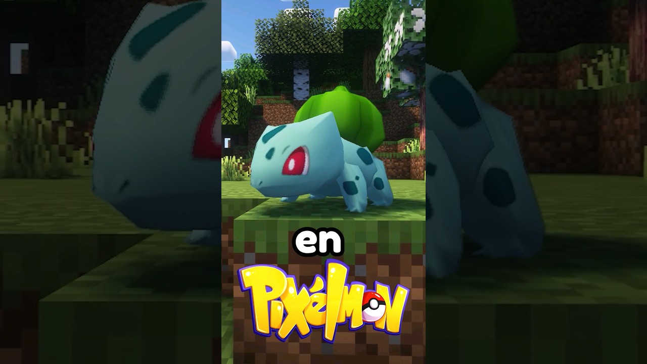 Cómo CONSEGUIR a BULBASAUR en MINECRAFT PIXELMON! 