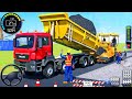 🚨 City Road Construction Game | Heavy Excavator Machine | Road Banane Ka Kaam Start! - Android game