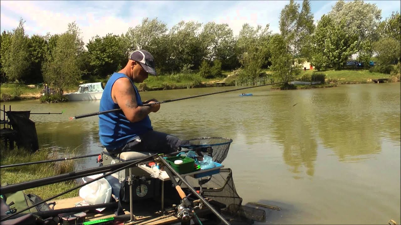 Bradley ponds fishing hard banned pellet on pole May 27. 2013 YouTube