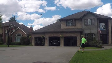 Basketball trick shots