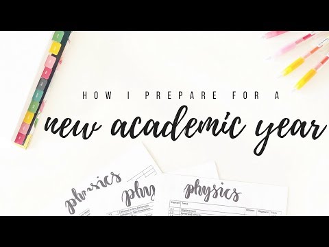 How I prepare for a new academic year - Back to school tips | studytee