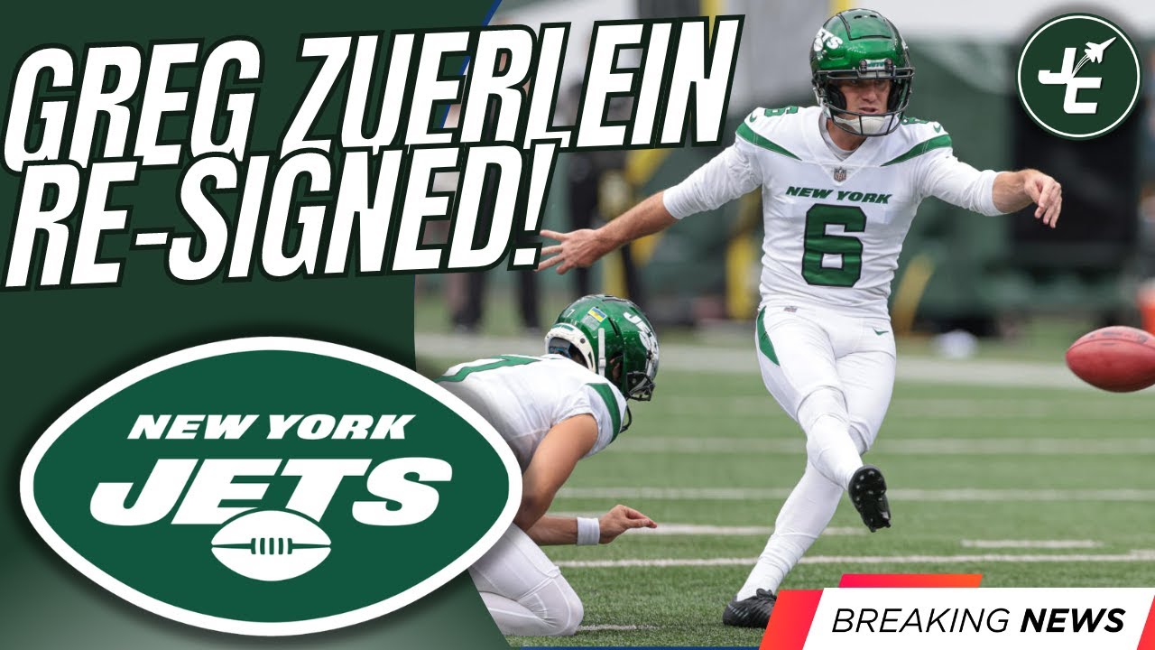 BREAKING New York Jets RESIGN Greg Zuerlein 2 Years 8.4 Million