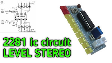 KA2281 ic circuit diagram//led stereo sound level test //#electronicsverma
