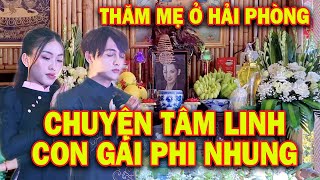 Hậu trường! Thiêng Ngân Duy Zuno đội mưa về thăm mẹ Phi Nhung trước show Hải Phòng! Thương quá