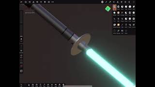 3D Model Showcase | Star Wars Original Character's Lightsaber Hilt