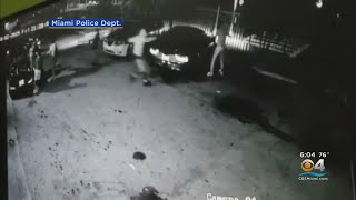 Surveillance Video Shows 2 Suspects In Miami Armed Robbery