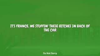 YoungBoy Never Broke Again - So Not Sorry (Lyrics)