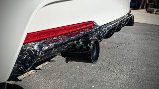 Forged Carbon M Performance Diffuser Install On My BMW F30 M-Sport!