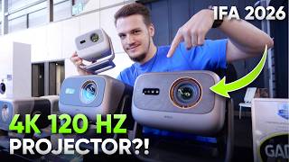 World's FIRST 4K 120Hz PROJECTOR by JMGO at IFA 2026!