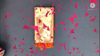 Brand - 3M Pari Square Pure Zari Full Weaving Saree Paithani Style Soft Kanchi Silk 2021