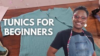 How to Sew a Men’s Tunic Shirt with Cotton Gauze & French Seams | Step-by-Step Tutorial