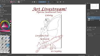Art Stream: Pipevine Swallowtail Fairy Coloring