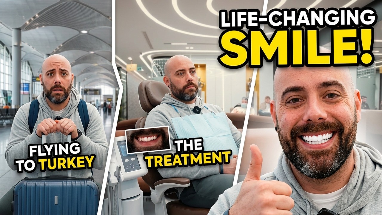Avis d’un patient dentaire: le relooking du sourire de Dayne Thomas Johnston avec 23 couronnes en zircone à Istanbul