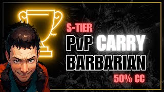 NEW BEST PvP CARRY BARBARIAN BUILD - Own Battleground & Tower w this STIER Guide in Diablo Immortal