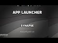Synapse: application launcher in puppylinux