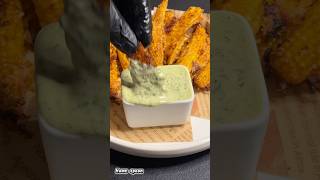 Baby Corn Parmesan Crisps 🌽🧀✨ #shorts #asmr #corn #parmesan #crispy#tajin