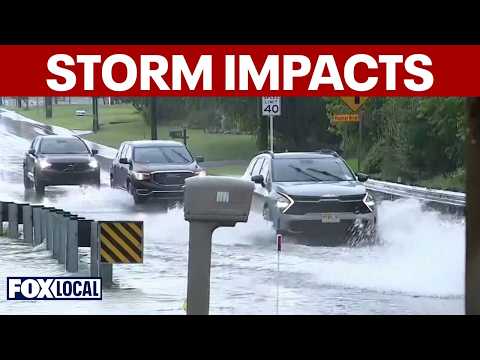 Thursday storms cause flooding, damage in Gloucester County