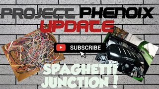 Wiring Spaghetti! Trimming down the Geo Metro Harness on EXTREME Budget Build Phenoix! #engineswap