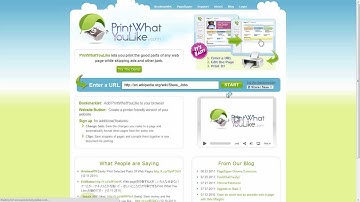 Format Any Web Page For Printing