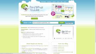 Format Any Web Page For Printing