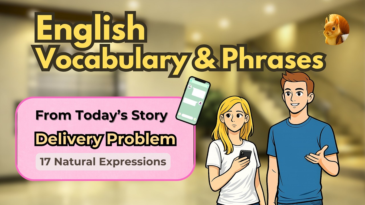 English Vocabulary & Phrases｜From Delivered… But Not Here｜Slow English