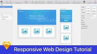 Sketch 3 Tutorial || Responsive Web Design || Part Final
