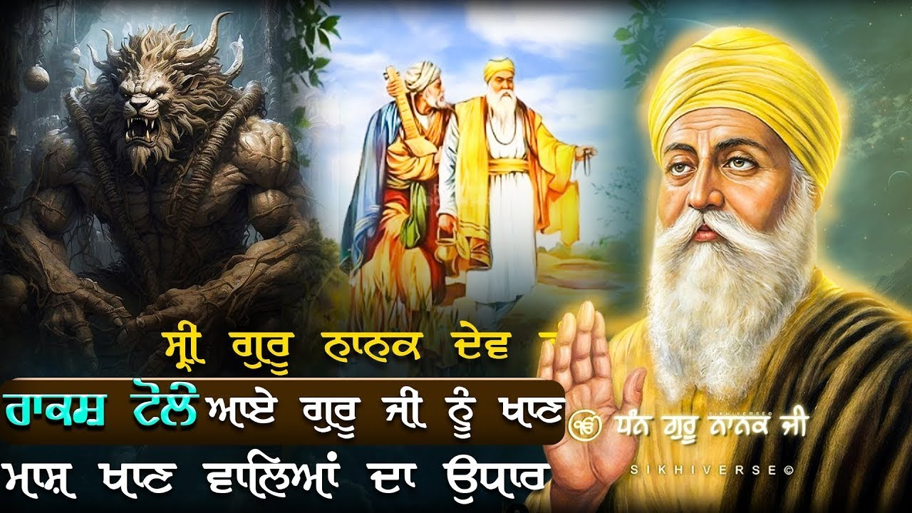 ਕਿ ਹੋਇਆ ਜਦੋਂ ਰਾਕਸ ਗੁਰੂ ਸਾਹਿਬ ਨੂੰ ਖਾਣ ਆਏ ਤਾਂ ਕਿ ਕੌਤਕ ਵਾਪਰਿਆ? Giani Sher Singh Ji Katha Guru Nanak Ji
