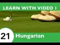 Learn Hungarian with Video - Did You Know Learning Hungarian is Considered a Sport...Sometimes?