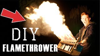 I made a Flamethrower! |DO NOT TRY THIS AT HOME