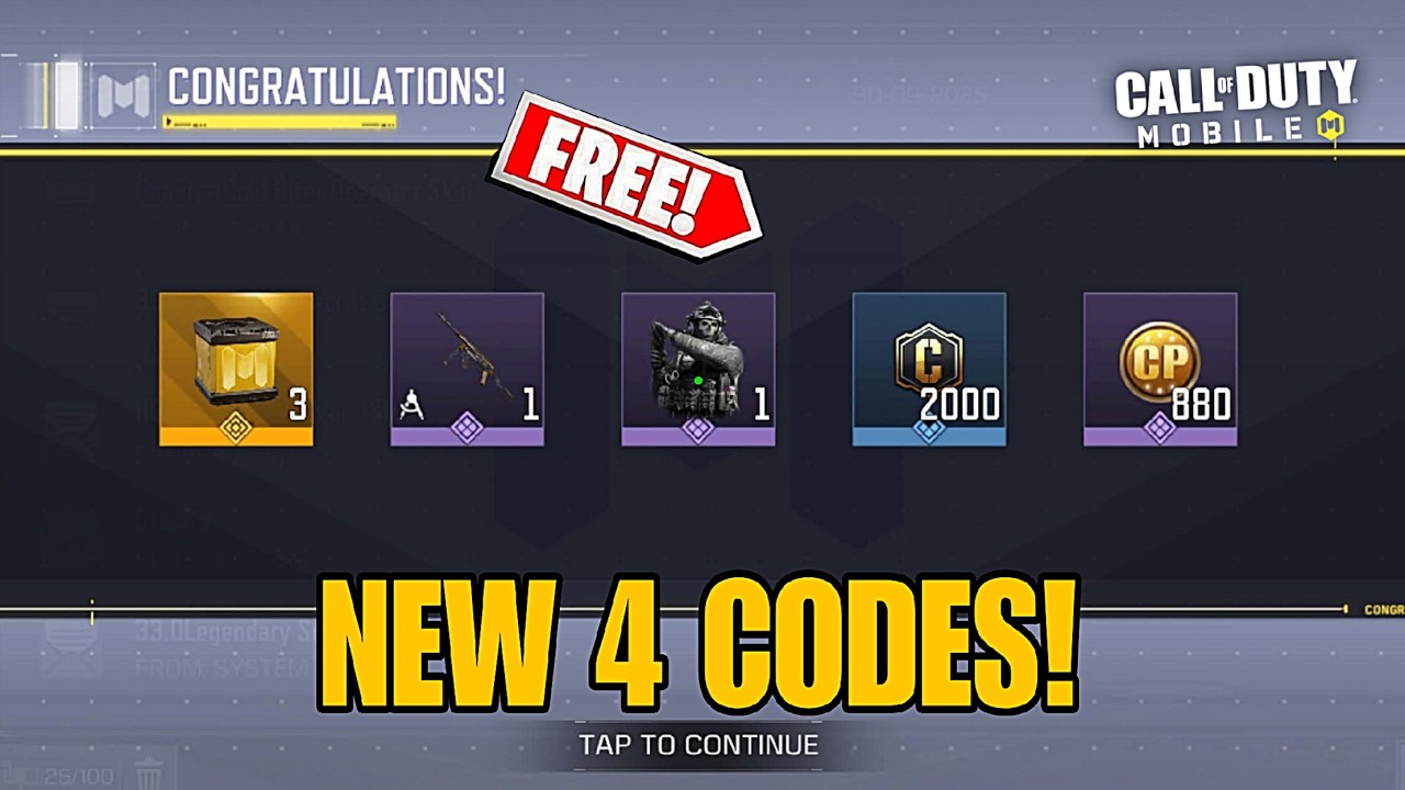 *NEW* COD MOBILE NEW CP RREDEEM CODES MARCH 2026 | NEW CALL OF DUTY ...