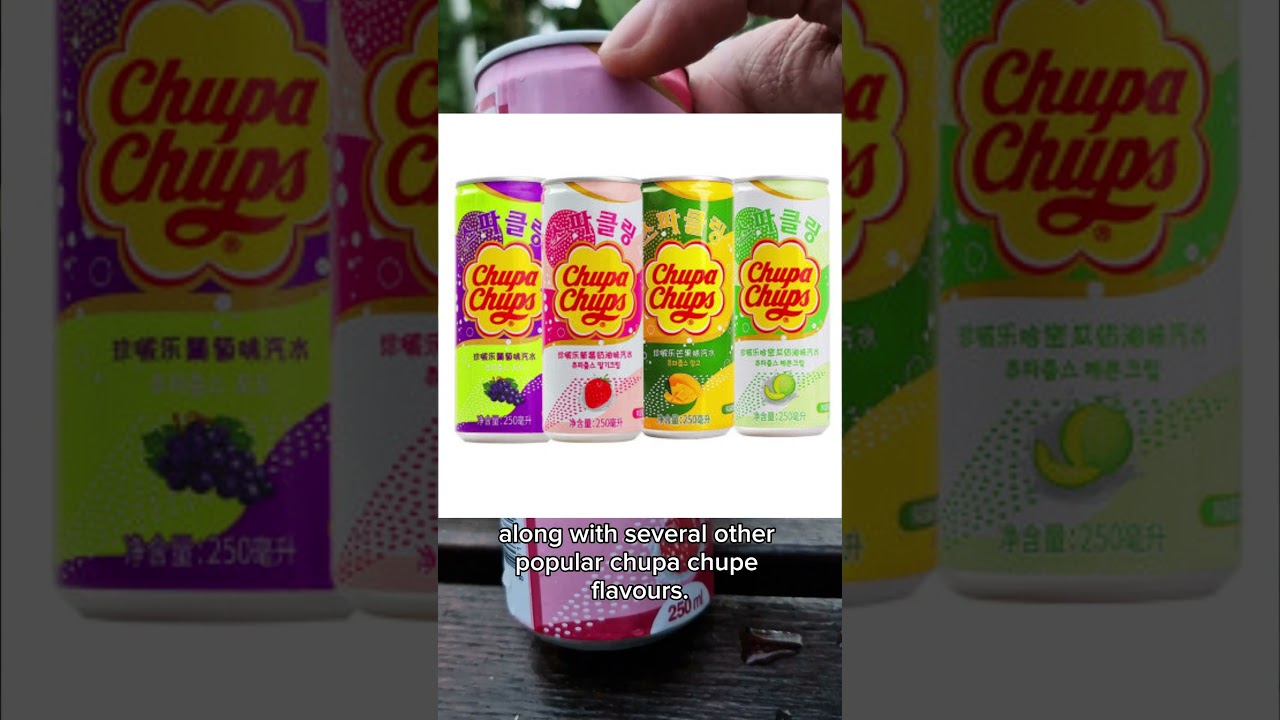 Chupa Chups Raspberry & Cream Soda Review 🔻🍦 