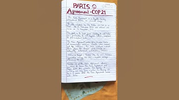 Important topic : Paris Agreement , COP21 #competative_exam #civilservices #viral 🔥🔔🔥🔔🔥