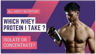 WHICH WHEY PROTEIN I USE ?? CONCENTRATE OR ISOLATE ?? Resimi