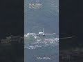 ANA BOEING 737-881W CROSSWIND LANDING | Wind direction reflected by heat haze | ITM/RJOO #Shorts
