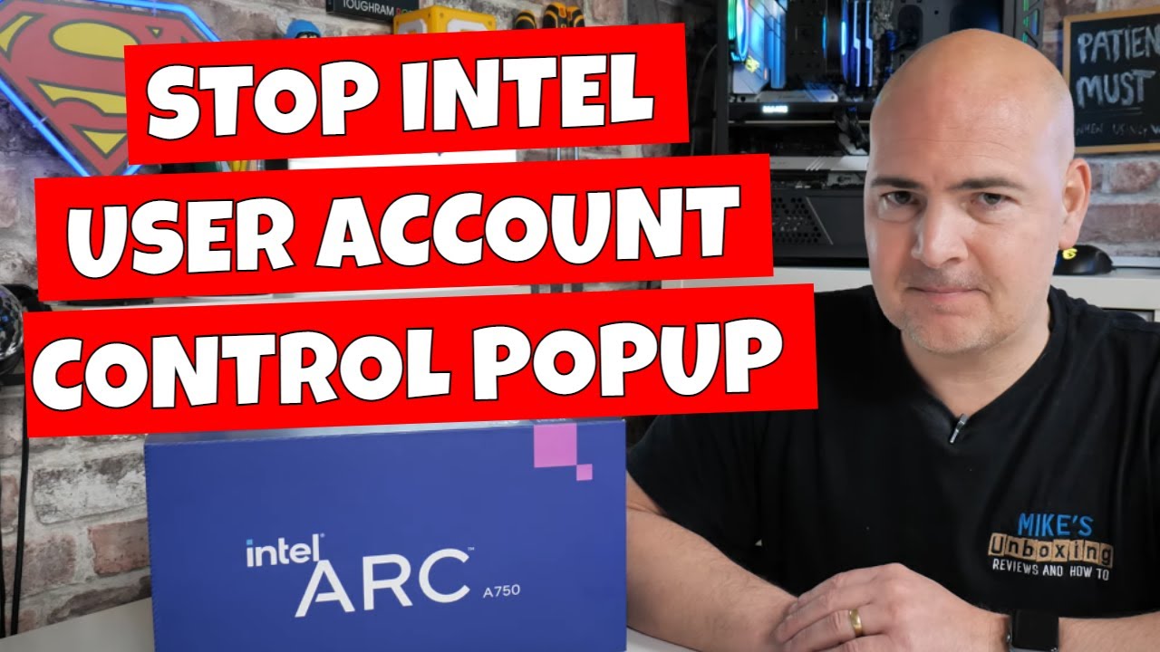 How To Stop Intel Arc Control User Account Control Pop Up - YouTube How To Stop Intel Arc Control User Account Control Pop Up - Youtube