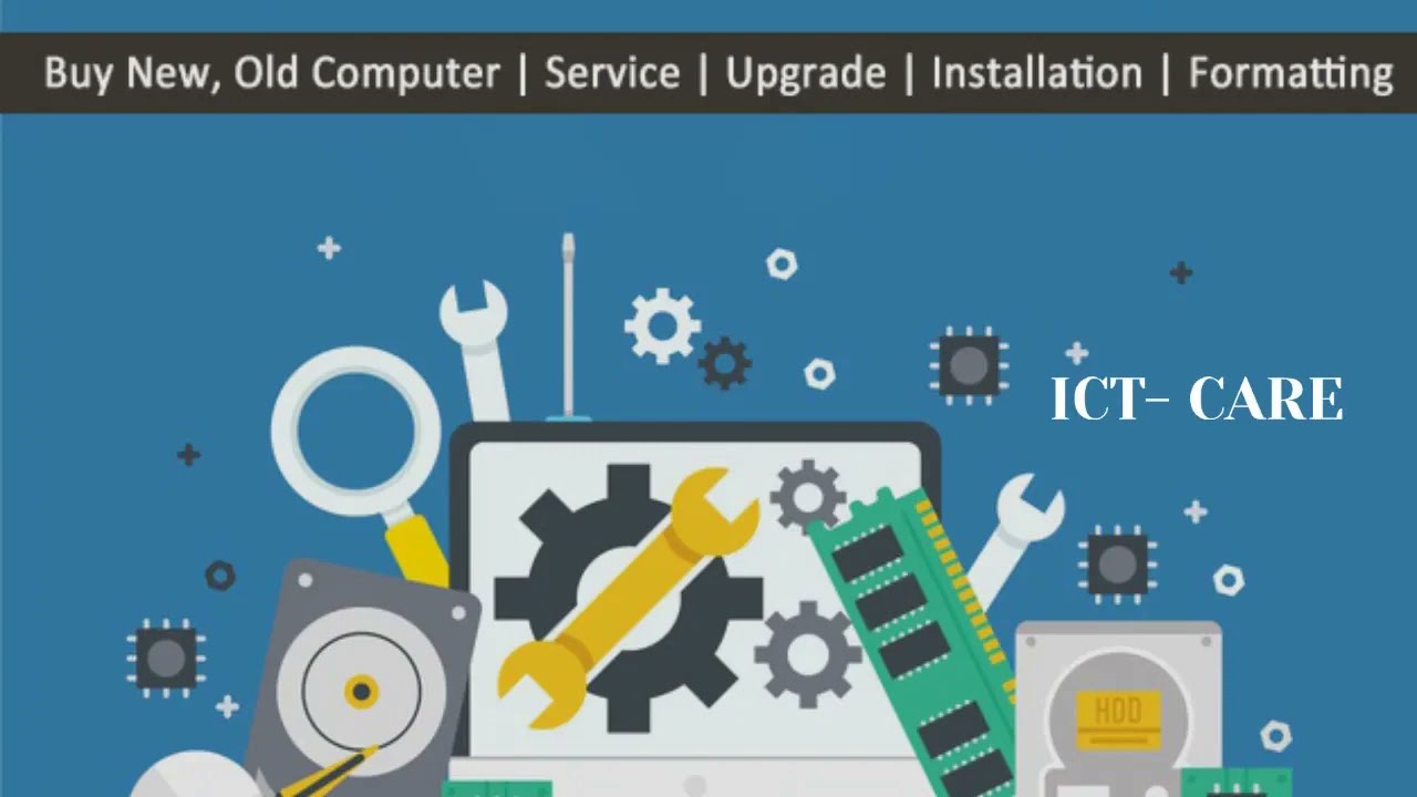 Computer repair shop in bopal ahmedabad | ICT Care