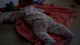 12-27-2008 Maddy Tring To Crawl