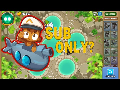 Round 140 With Only Submarines In Impoppable Minimal Support 