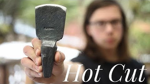 Tooling Up the New Anvil: Forging a Hot Cut Hardy