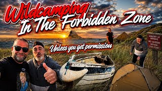 ⛺️ CAMPING ON A SECRET ISLAND 🤫 | NORTHUMBERLAND 🏖️
