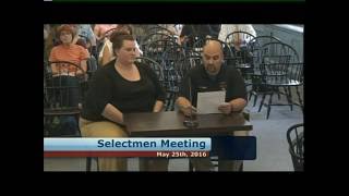 05-25-16 Webster Selectmen Meeting