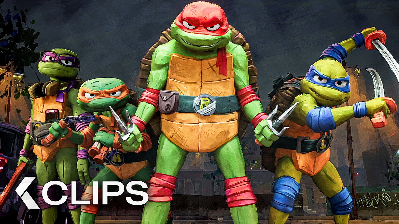 Teenage Mutant Ninja Turtles: Mutant Mayhem - new clips!